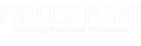 Process Point White Logo